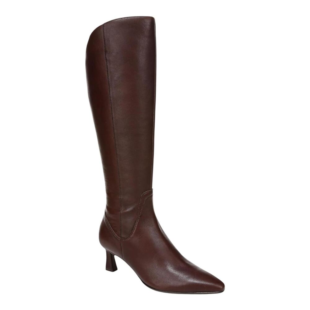 Naturalizer Women's Deesha Leather Knee High Boots Chocolate Bar Size 7 1/2 W